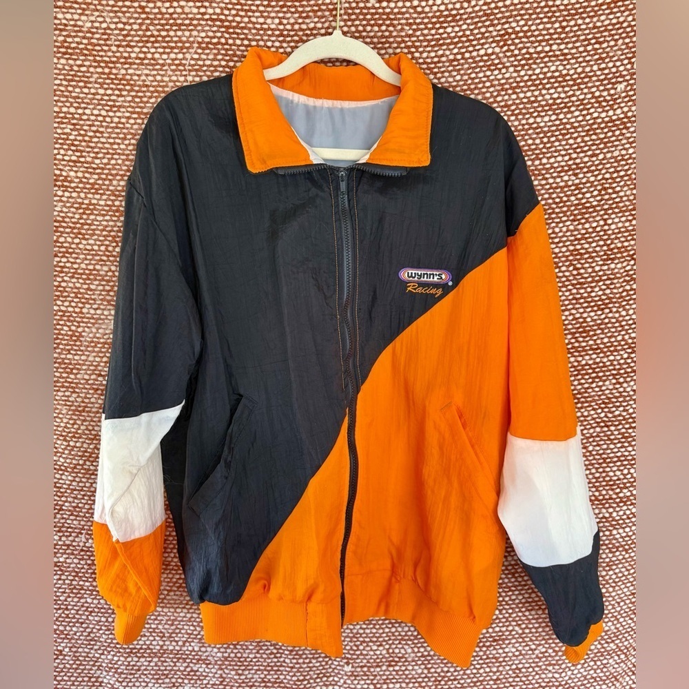 Vintage Wynn's Racing Jacket in Orange, Black, and White - Picture 8 of 10